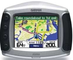 Nawigacja GPS Garmin Zumo 550