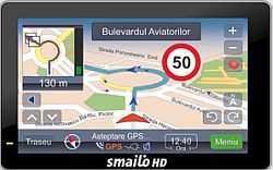 Nawigacja GPS Smailo HD 5.0 B